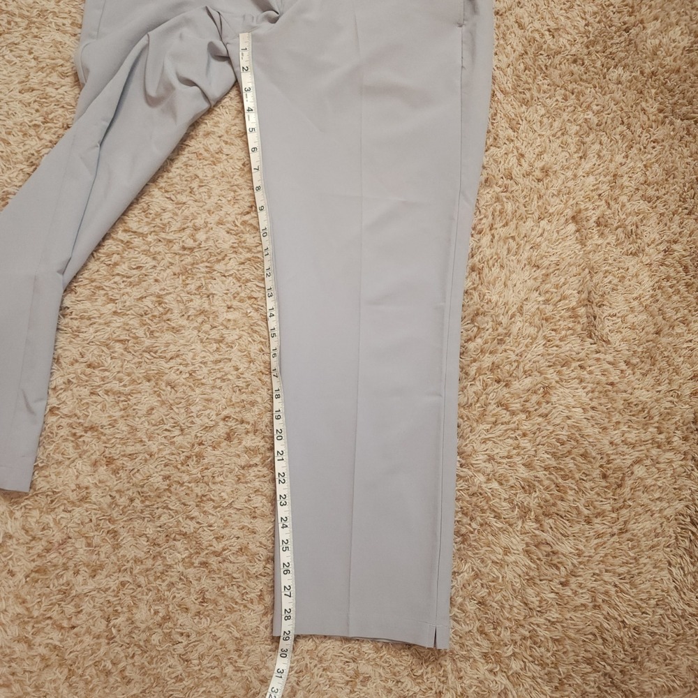 Adidas Golf Pants Mens 38x30 Gray Ultimate365 Stretch Straight Leg Athletic - Picture 7 of 11